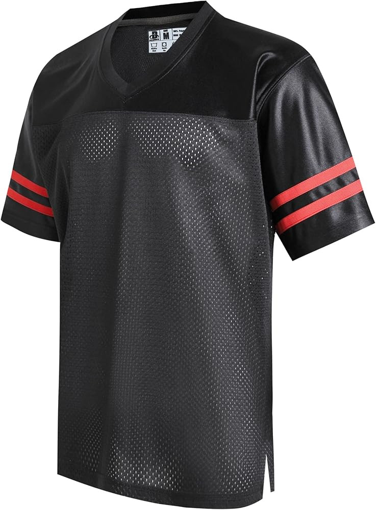 DEHANER Retro Classic Football Jerseys for Men Unisex Workout Dry-Fit Shirts Sports Uniforms Casu... | Amazon (US)