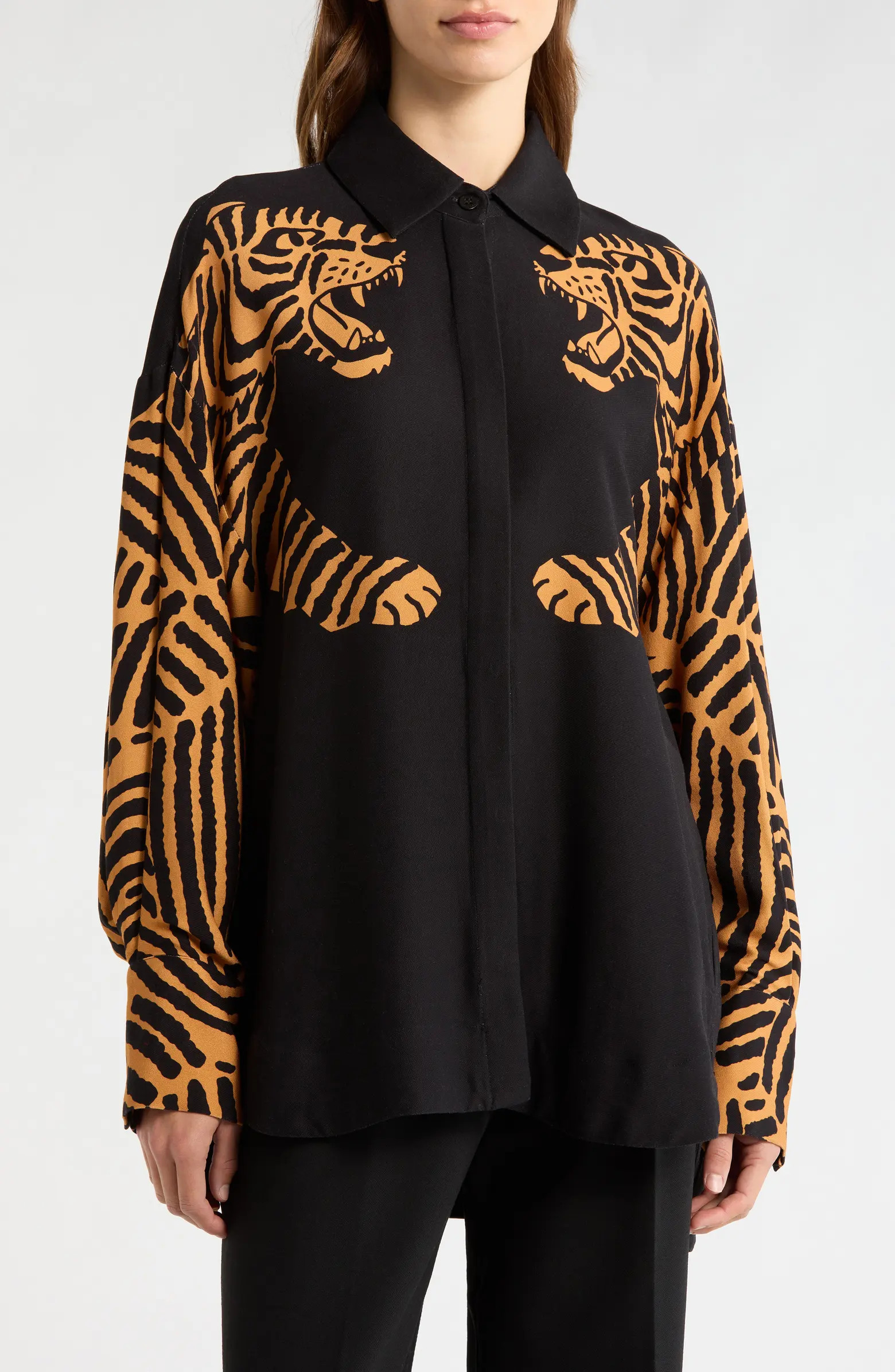 Tiger Button-Up Shirt | Nordstrom