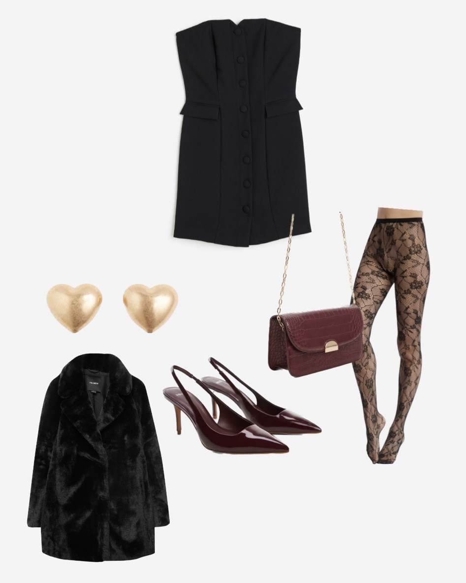 Idée tenue fêtes avec une robe noire  

LTKFestiveSaleFR #LTKstyletip #LTKHoliday