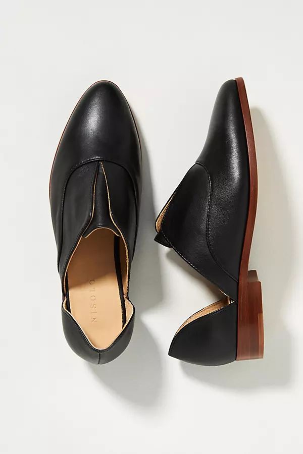 Nisolo Emma D'Orsay Oxford Flats By Nisolo in Black Size 6 | Anthropologie (US)