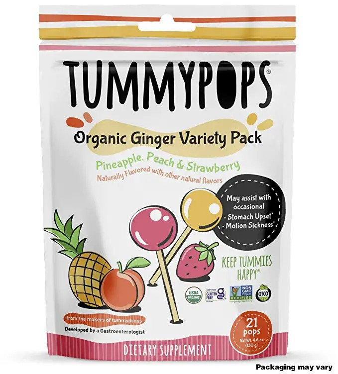 USDA Organic Tummypops Ginger Variety Pack (Pineapple, Peach, & Strawberry) | Amazon (US)