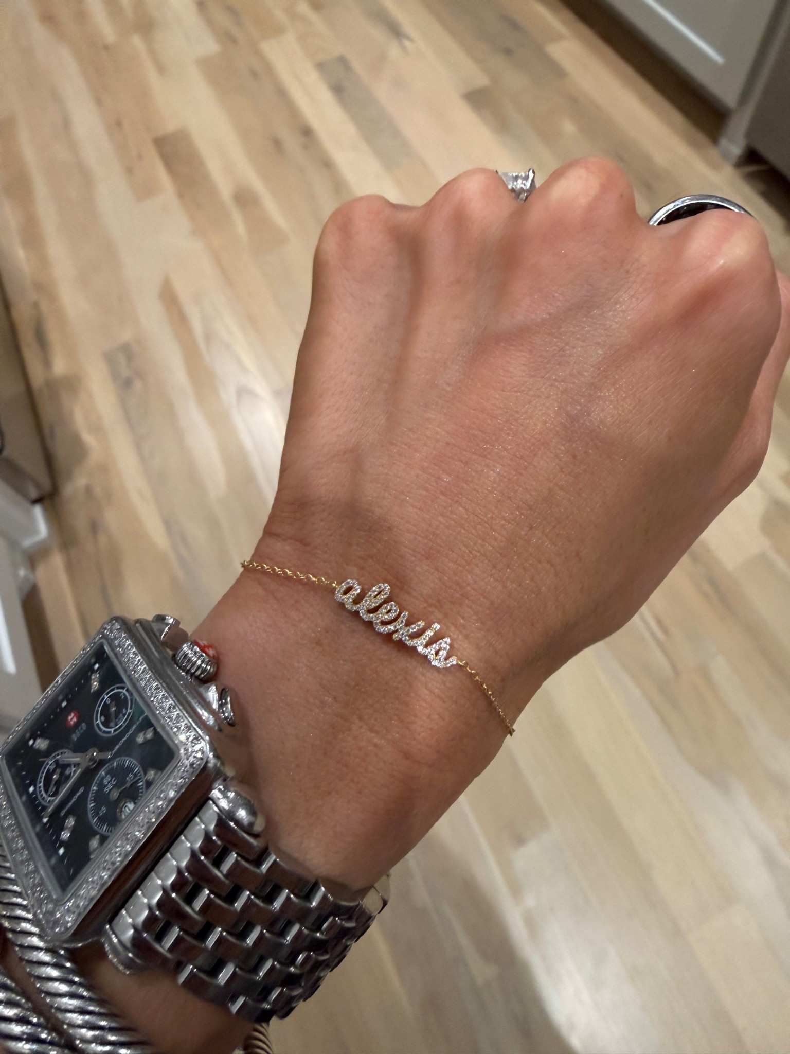 Name bracelet makes a great customized gift 

#LTKFindsUnder50 #LTKFindsUnder100 #LTKGiftGuide