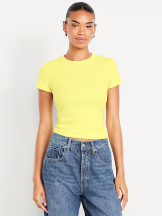 Snug Crop T-Shirt | Old Navy (US)