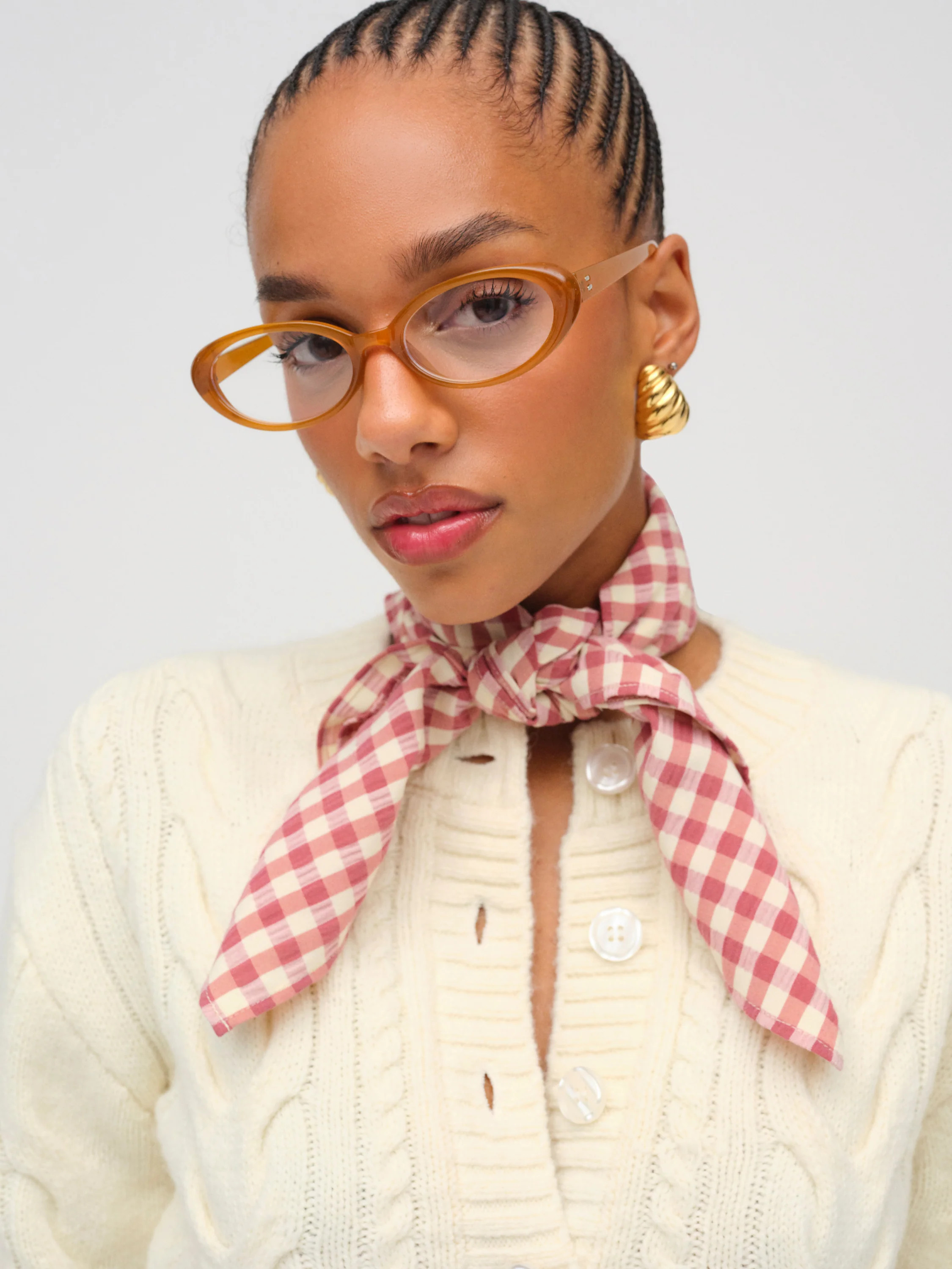 Georgia Gingham Scarf | For Love & Lemons