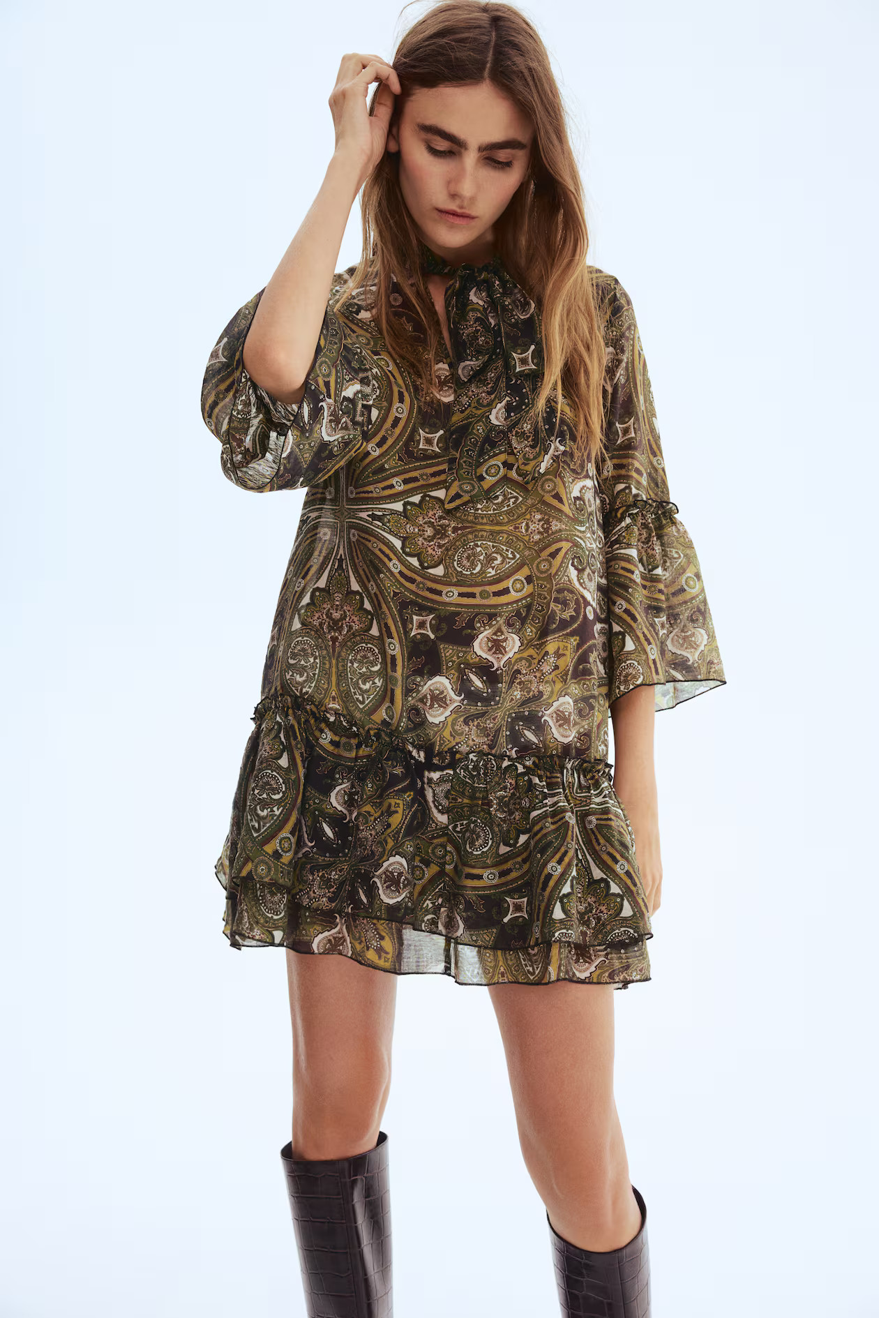 Bow-Collar Dress | H&M (US + CA)