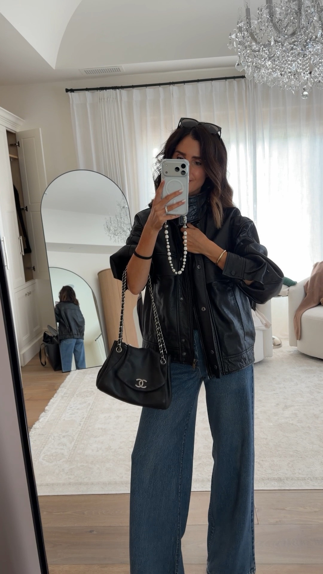 Obsessed with this @Zara jacket! Definitely looks designer. I’m just shy of 5-7” wearing the size XS runs naturally oversized #stylinbyaylin #jacket #zara

#LTKootd #LTKSeasonal #LTKOver40