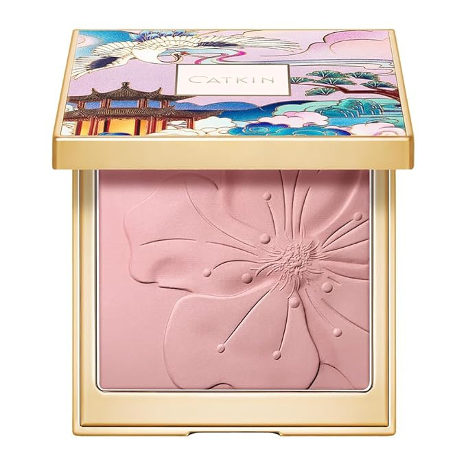 CATKIN Cheek Powder Blush Baked Pink Makeup Blusher Creamy Light Weight Natural Finish 10g (C06 M... | Amazon (US)