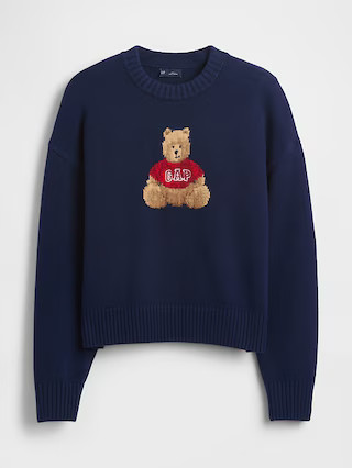 CashSoft Brannan Bear Logo Sweater | Gap (US)