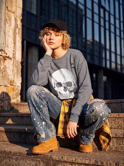 Amazon is seriously winning with the Halloween sweatshirts this year 🎃 So many cute ghost, pumpkin, and spooky graphic styles that look adorable with biker shorts, jeans, or leggings. Perfect for those easy everyday October outfits.
#AmazonHalloweenFashion #HalloweenSweatshirt #SpookyOutfit #FallOutfitInspo #AmazonFinds #CozyFallFashion #HalloweenStyleIdeas #LTKStyle #OctoberFashion #FallFavorites 

 #LTKSeasonal #LTKU #LTKSaleAlert