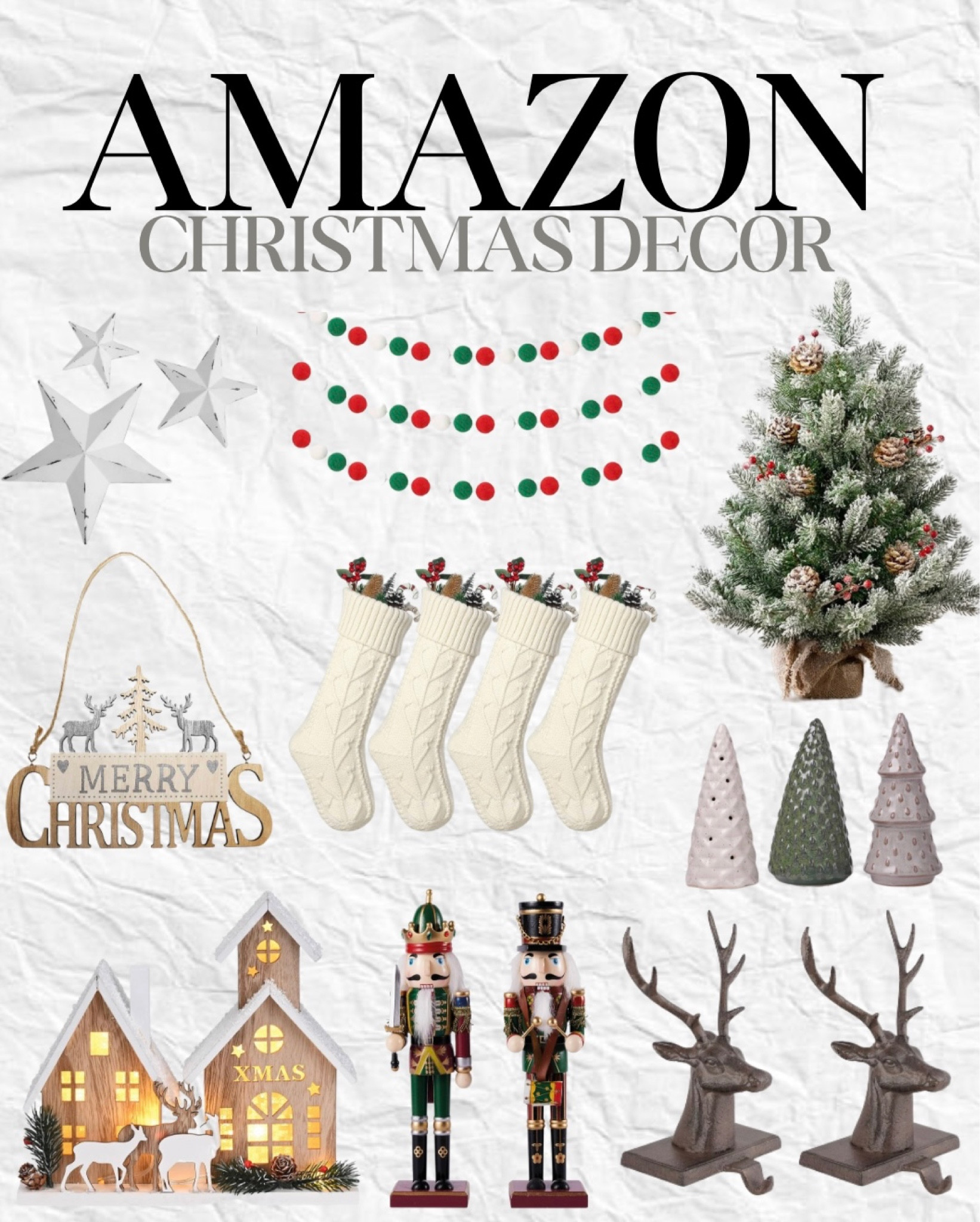 Amazon, amazon finds, prime, prime deals, prime funds, Christmas, christmas decor, Christmas gifts, Christmas decorations, Christmas tree, stocking, fireplace decor, nutcracker, stars 

#LTKGiftGuide #LTKHoliday #LTKSeasonal