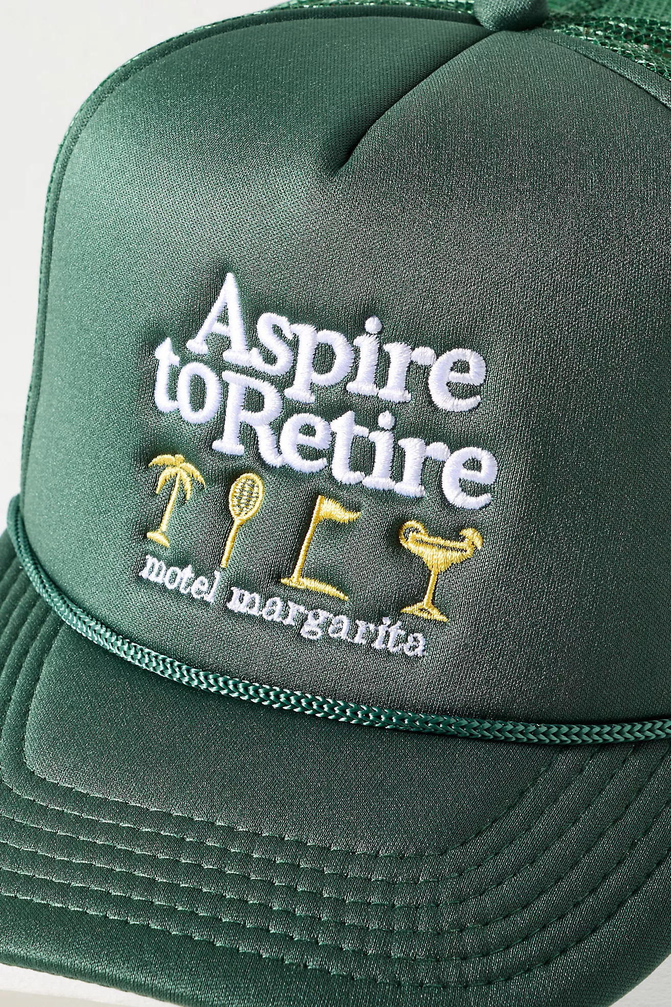 Motel Margarita Aspire to Retire Trucker Hat | Anthropologie (US)