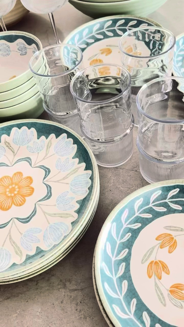 Affordable spring serving and dinnerware from Walmart! 

 #LTKmomlife #LTKSeasonal #LTKHome