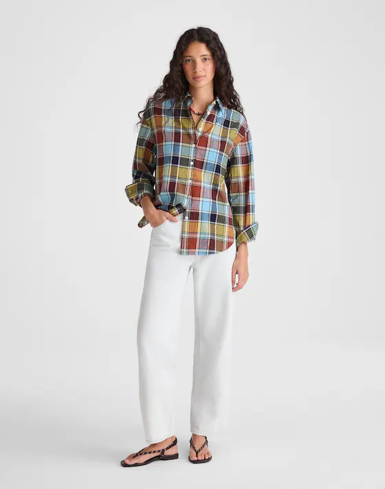 The Easy Shirt in Poplin | Madewell
