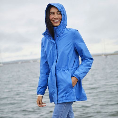 Squall Packable Waterproof Raincoat | Lands' End (US)