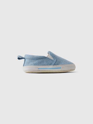 Baby Denim Slip-On Shoes | Gap (US)