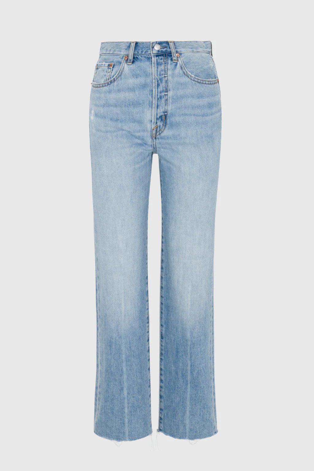 Cassie Super High Rise Straight Jean - Savvy Vintage | Pistola Denim