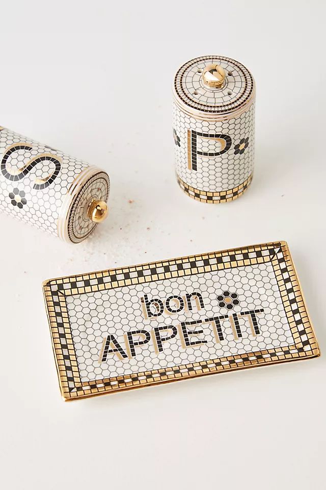 Bistro Salt & Pepper Shakers | Anthropologie (US)