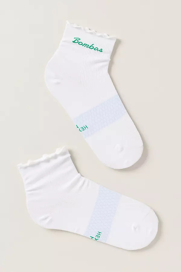 Ruffle Athletic Quarter Socks | Anthropologie (US)