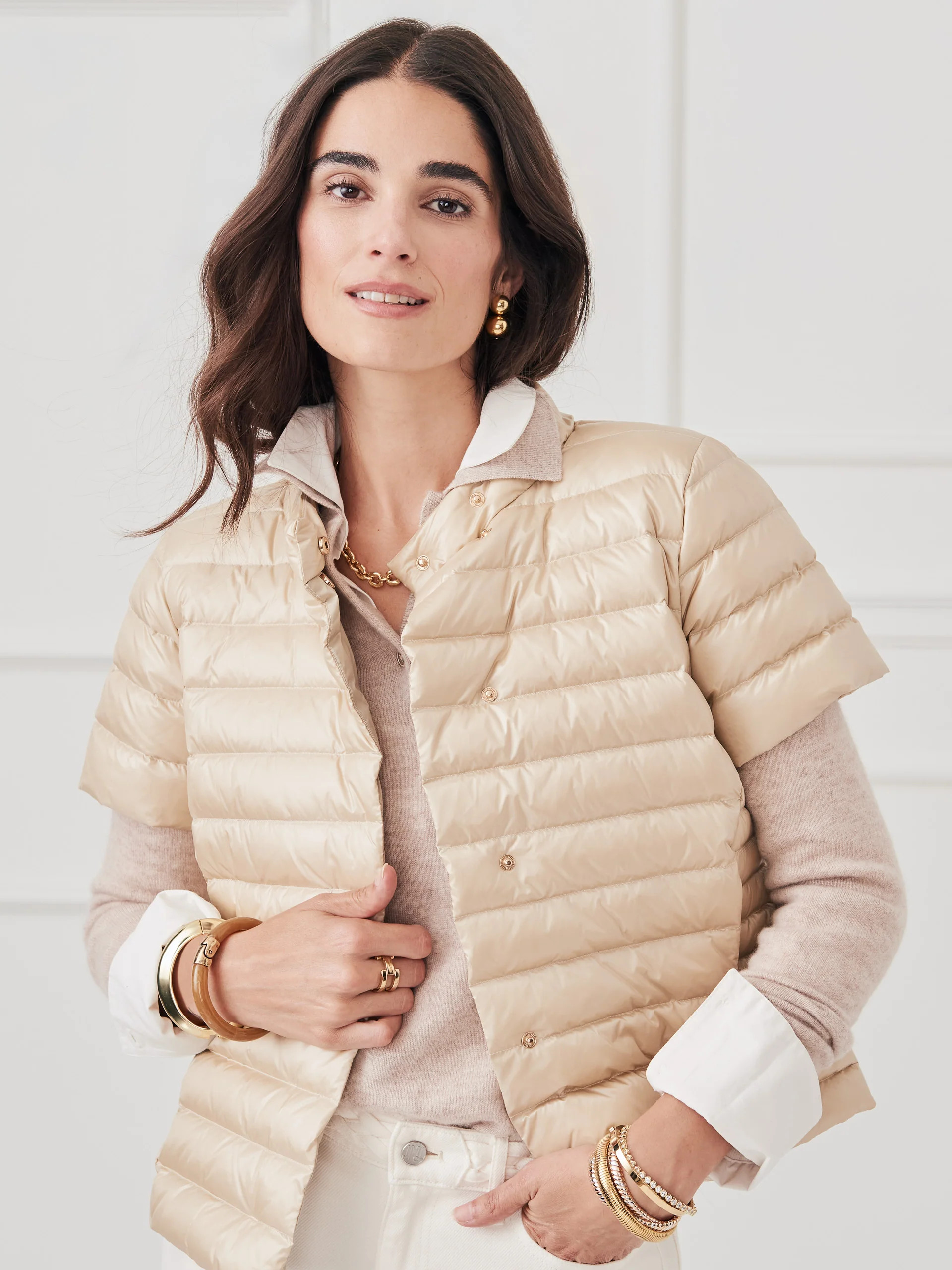 Kennedy Short Sleeve Puffer | J.McLaughlin