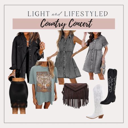 Country concert outfit inspos 

#LTKshoecrush #LTKparties #LTKover40
