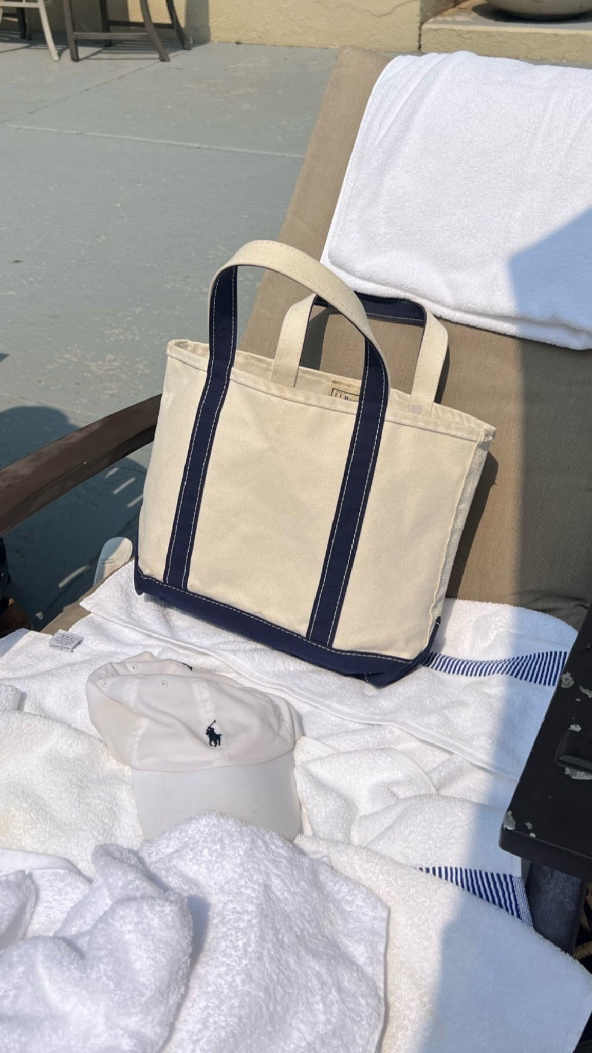LL bean boat tote 
-navy, short handles; medium 

#LTKItBag #LTKTravel #LTKSummerEdit