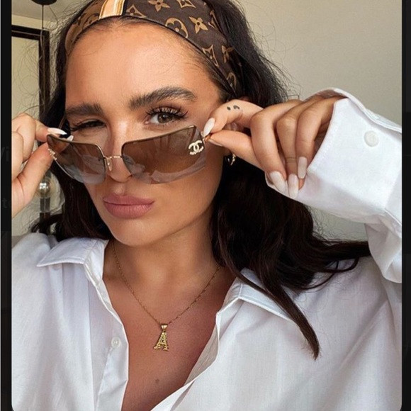 RARE\u2728Chanel vintage rimless sunglasses.#111 | Poshmark
