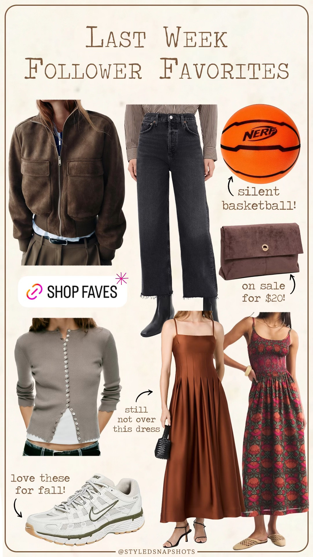 Last week follower favorites! 
-I ordered a small/tts in the suede bomber jacket Acc cardigan 
-26R/tts raw hem black denim 
-size 4/small in copper dress, I’m 5’5