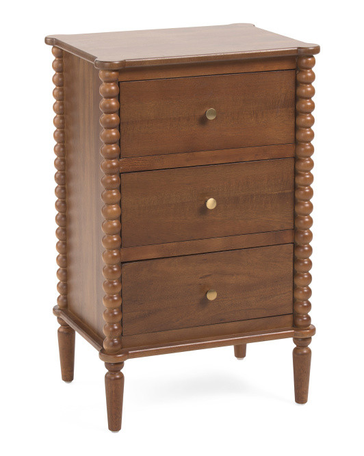 20x32 3 Drawer Spindle Side Table | TJ Maxx