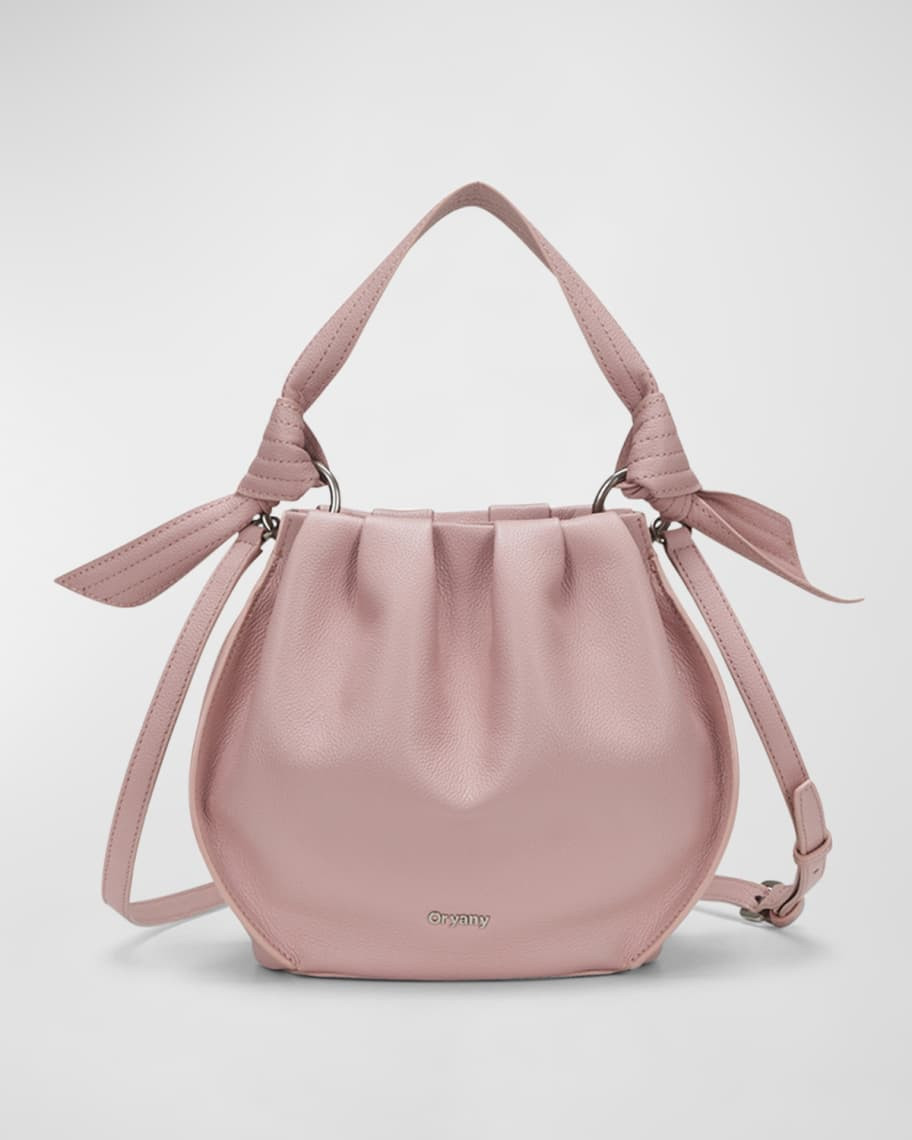 Selena Leather Bucket Bag | Neiman Marcus