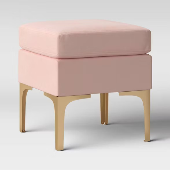 Joslyn Brass Leg Ottoman - Project 62™ | Target