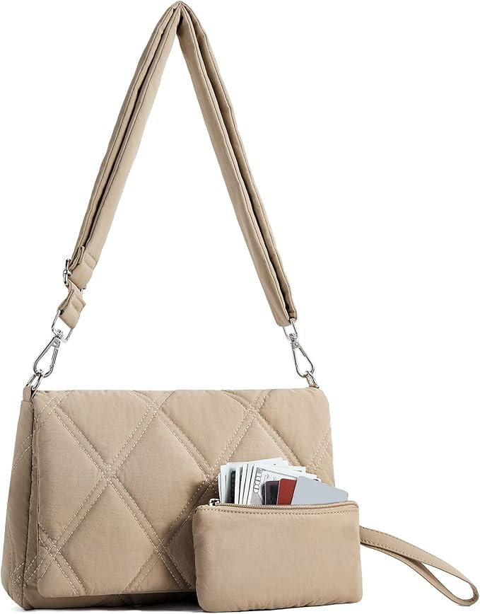 Telena Crossbody Purses for Women Travel Crossbody Bag with Coin Purse Lightweight Shoulder Bag f... | Amazon (US)