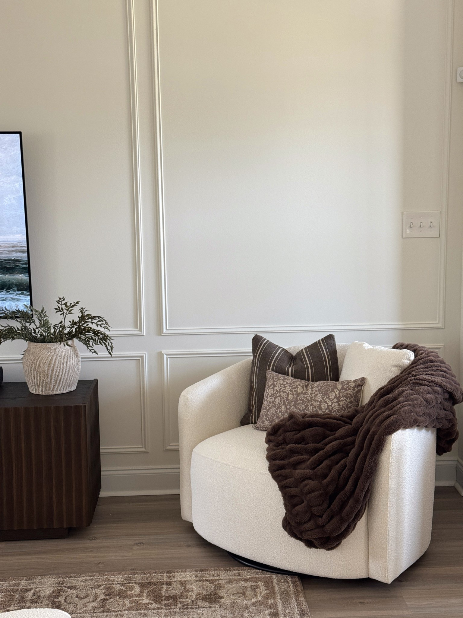 Living room accent chair. Neutral pillows. Livingroom decor. Walmart home. Loloi. 

#LTKStyleTip #LTKFindsUnder50 #LTKHome