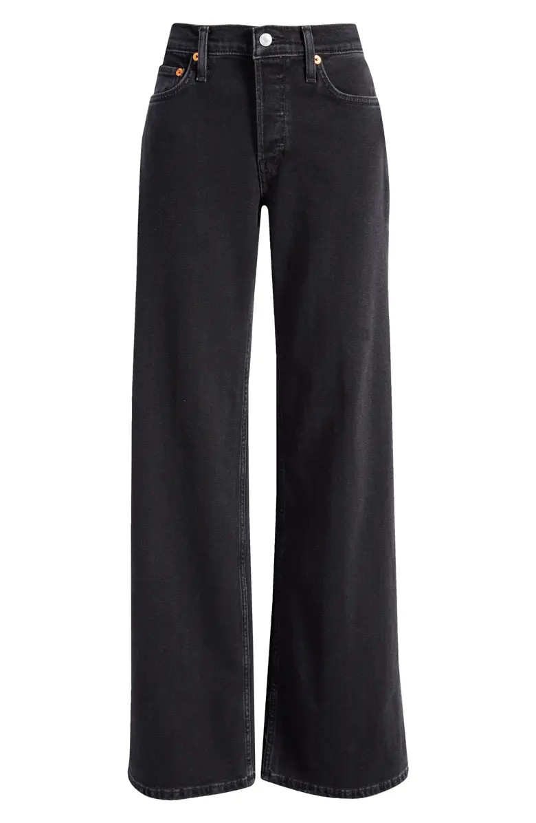 Re/Done Mid Rise Wide Leg Jeans | Nordstrom | Nordstrom