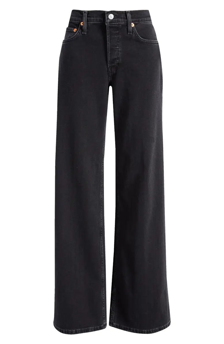 Re/Done Mid Rise Wide Leg Jeans | Nordstrom | Nordstrom