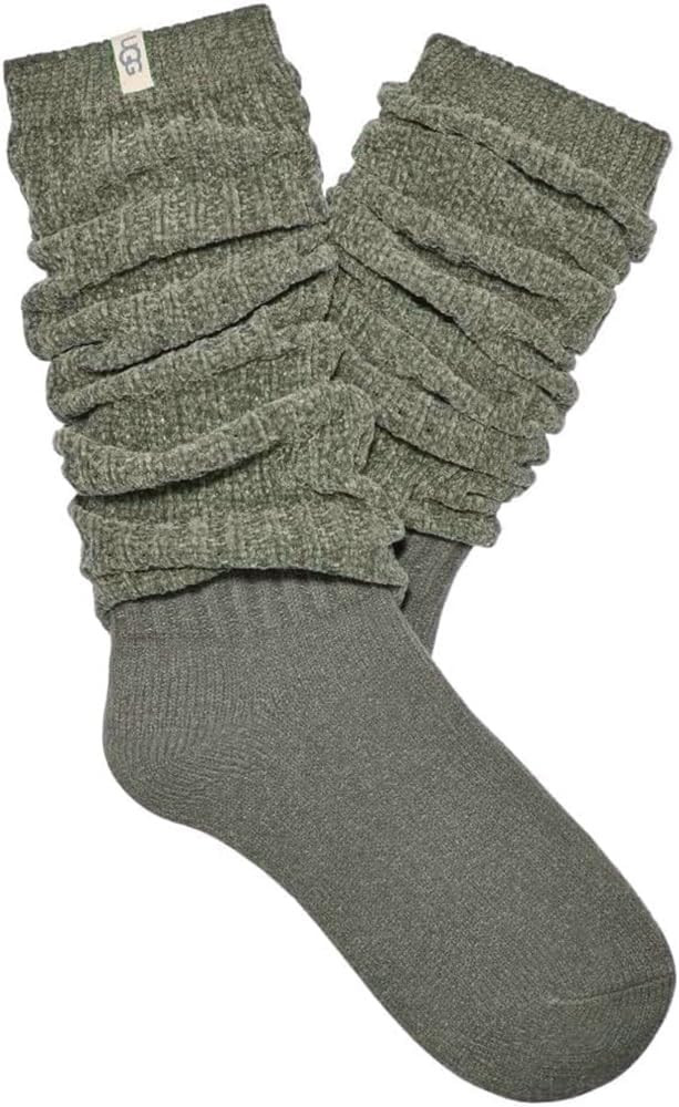 UGG, Womens, Clarice Tall Slouchy Sock, Charcoal, One Size | Amazon (US)