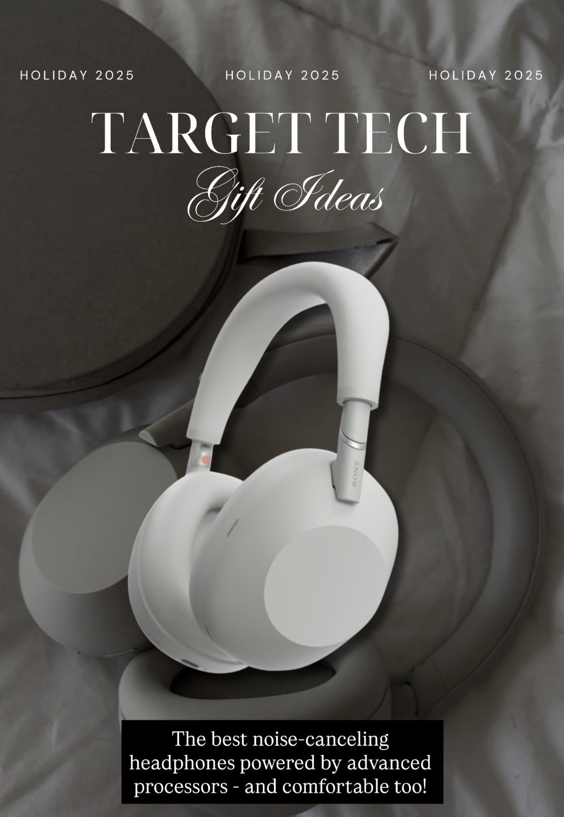 #ad The best noice-cancelling headphones powered by advanced processors - and comfortable, too! From @target ❤️

#ad #TargetPartner #TargetTopTech #TopTech #HolidayGifts 

#LTKHoliday #LTKFindsUnder100 #LTKGiftGuide
