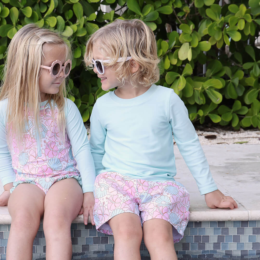 Long Sleeve Rash Guard Shirt | Beach Breeze | Caden Lane