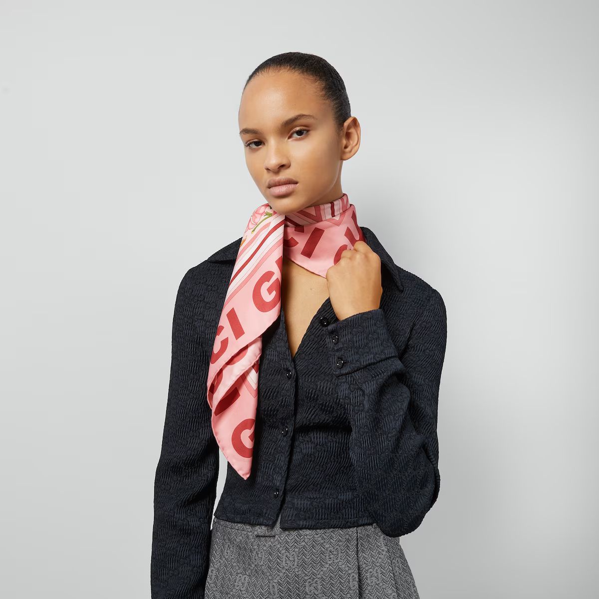Gucci Floral print silk scarf | Gucci (US)