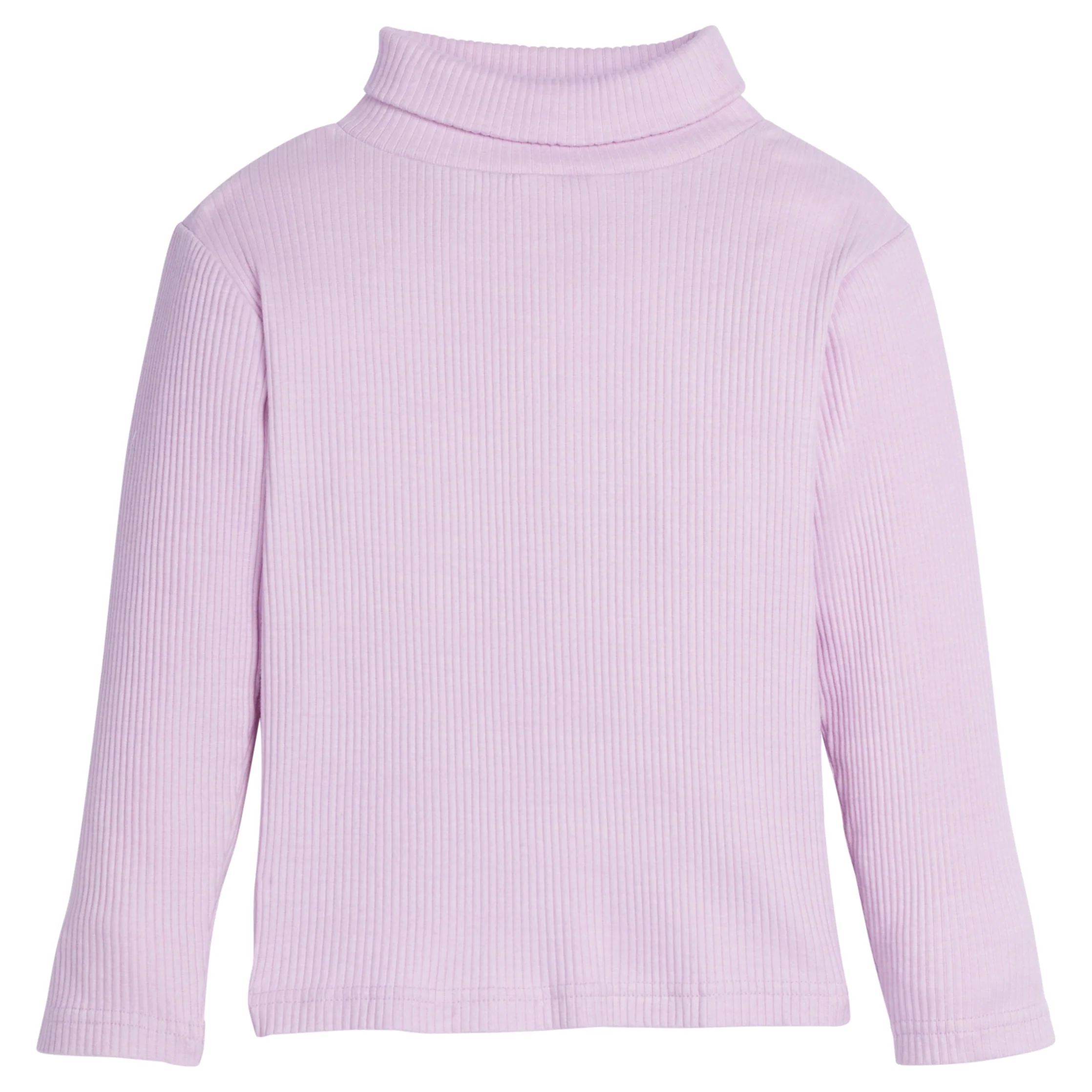 Ribbed Turtleneck - Lilac | BISBY Kids