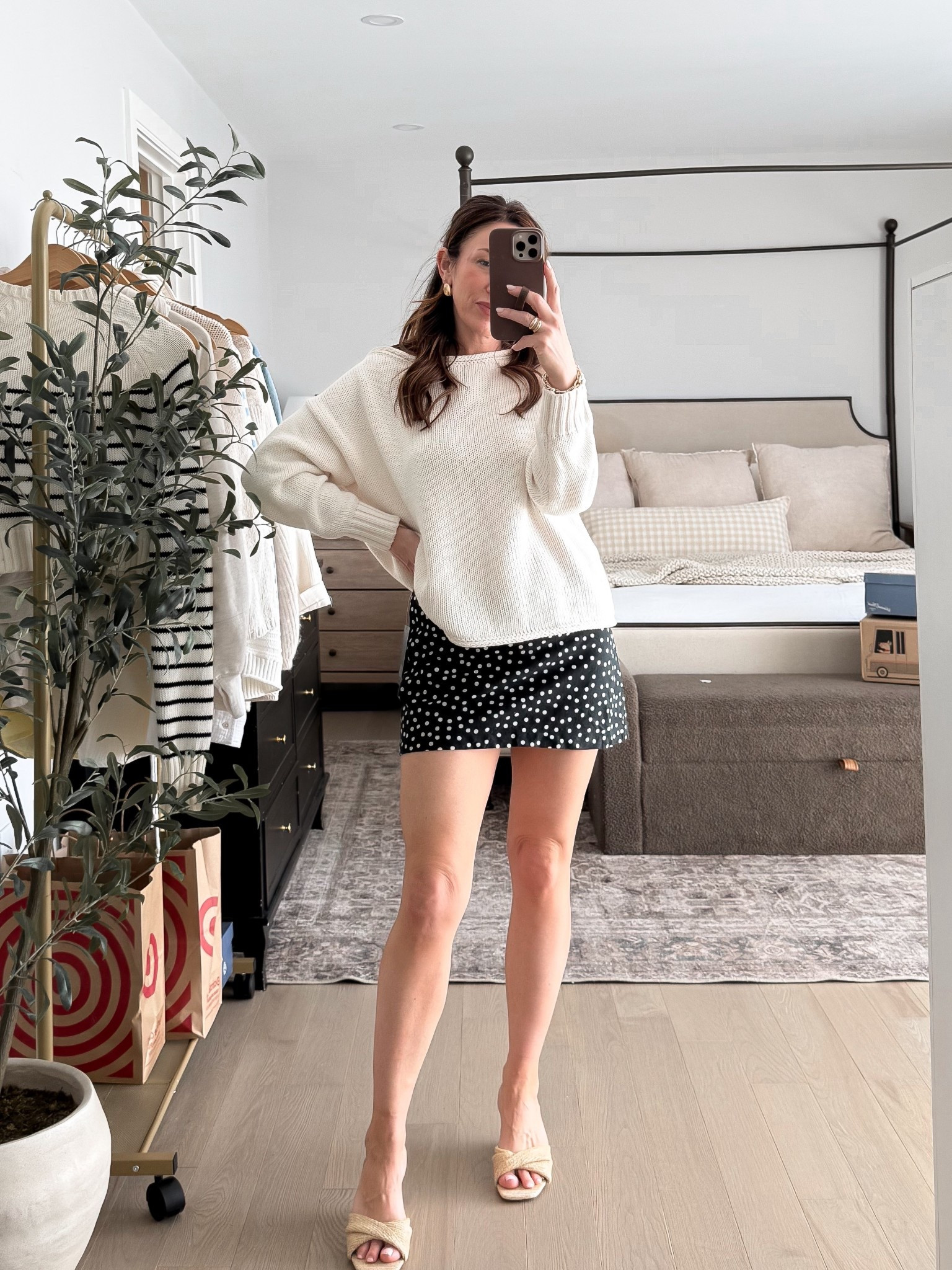 Cutest Target 🎯 skort! Wearing size XS (should have done Small)
Wearing small in sweater


#LTKSeasonal #LTKgrwm #LTKPetite