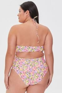 Plus Size Floral One-Piece Swimsuit | Forever 21 (US)