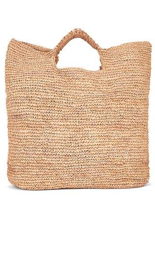 Napa Lux Soft Tote in Almond & Silver | Revolve Clothing (Global)