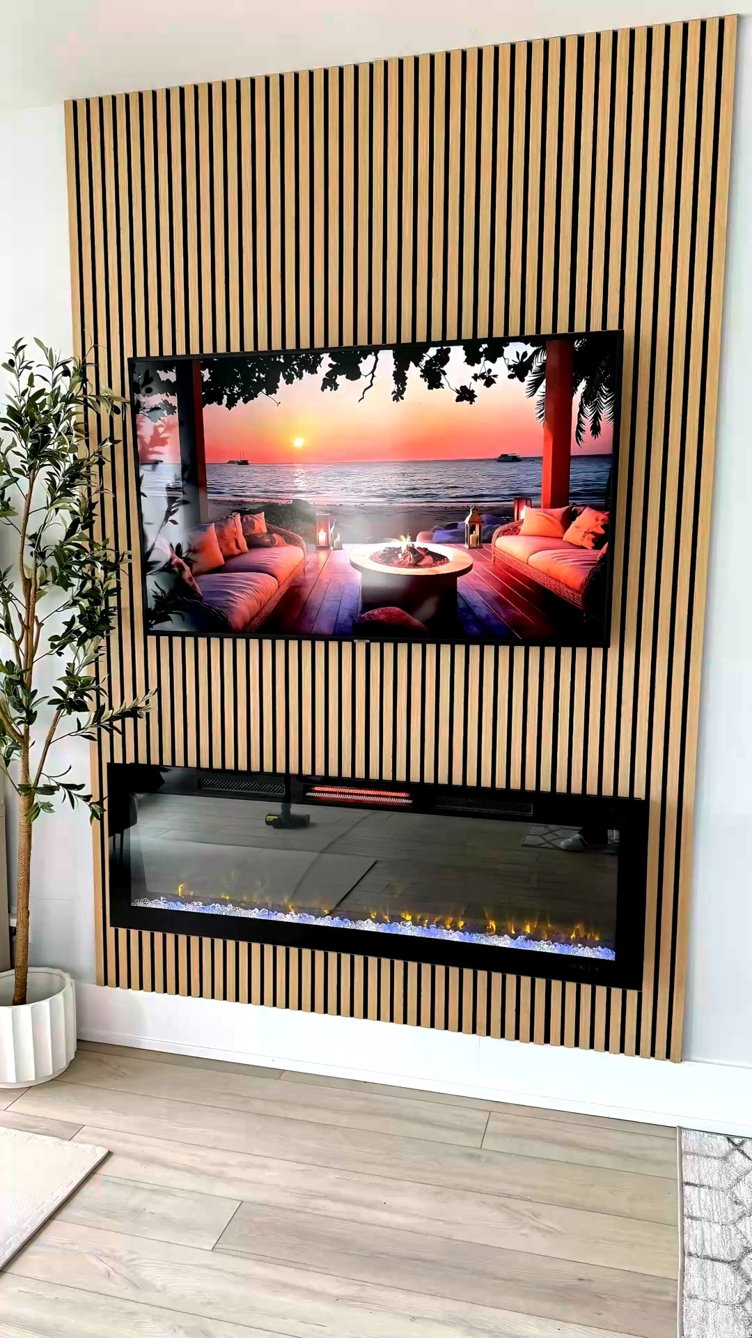 Wood Slat Acoustic Paneling – A Stylish Accent Wall Solution

If you’ve been looking for an easy way to add warmth, texture, and a touch of modern charm to your space—wood slat acoustic paneling is the answer! We recently decided to use it as an accent wall behind our fireplace, and I’m absolutely thrilled with how it turned out.

Not only does it elevate the look of the whole room, but it was also incredibly easy to install. A few screws and you’re done! No complicated tools or process—just measure, cut (you can even use a handsaw!), and mount.

The acoustic benefit is a nice bonus, but honestly, the visual impact alone makes it totally worth it. Whether you’re updating a living room, bedroom, or even a hallway, these panels are a beautiful and simple way to make a statement.

#LTKWatchNow

#LTKHome