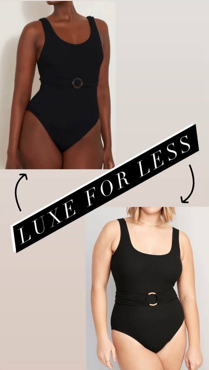 Luxe for Less // $200 versus $55!

use code SWEET for 20% off at Old Navy!

Hunza G • Old Navy • swimsuit 

#LTKsalealert #LTKtravel #LTKswim