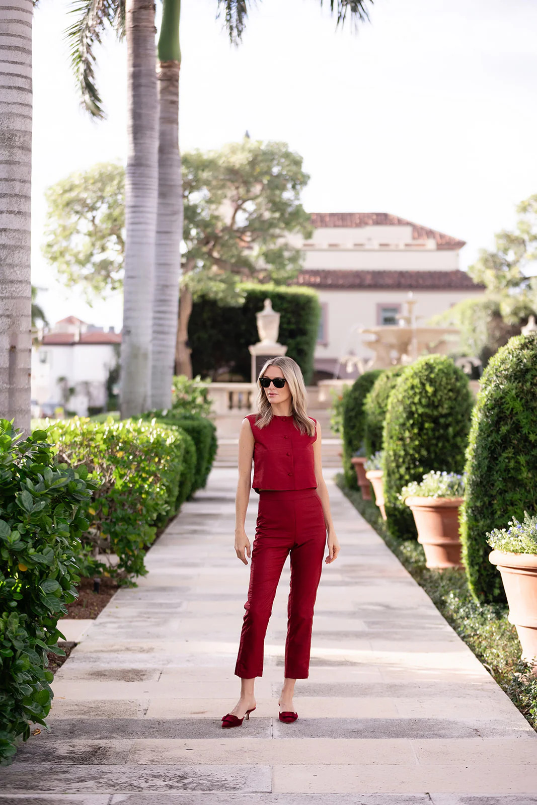 Jackie Pant - Crimson | Julia Amory