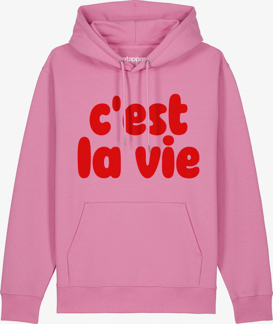 Watapparel Sweatshirt 'Cest La Vie' in Rosa | ABOUT YOU | ABOUT YOU NL
