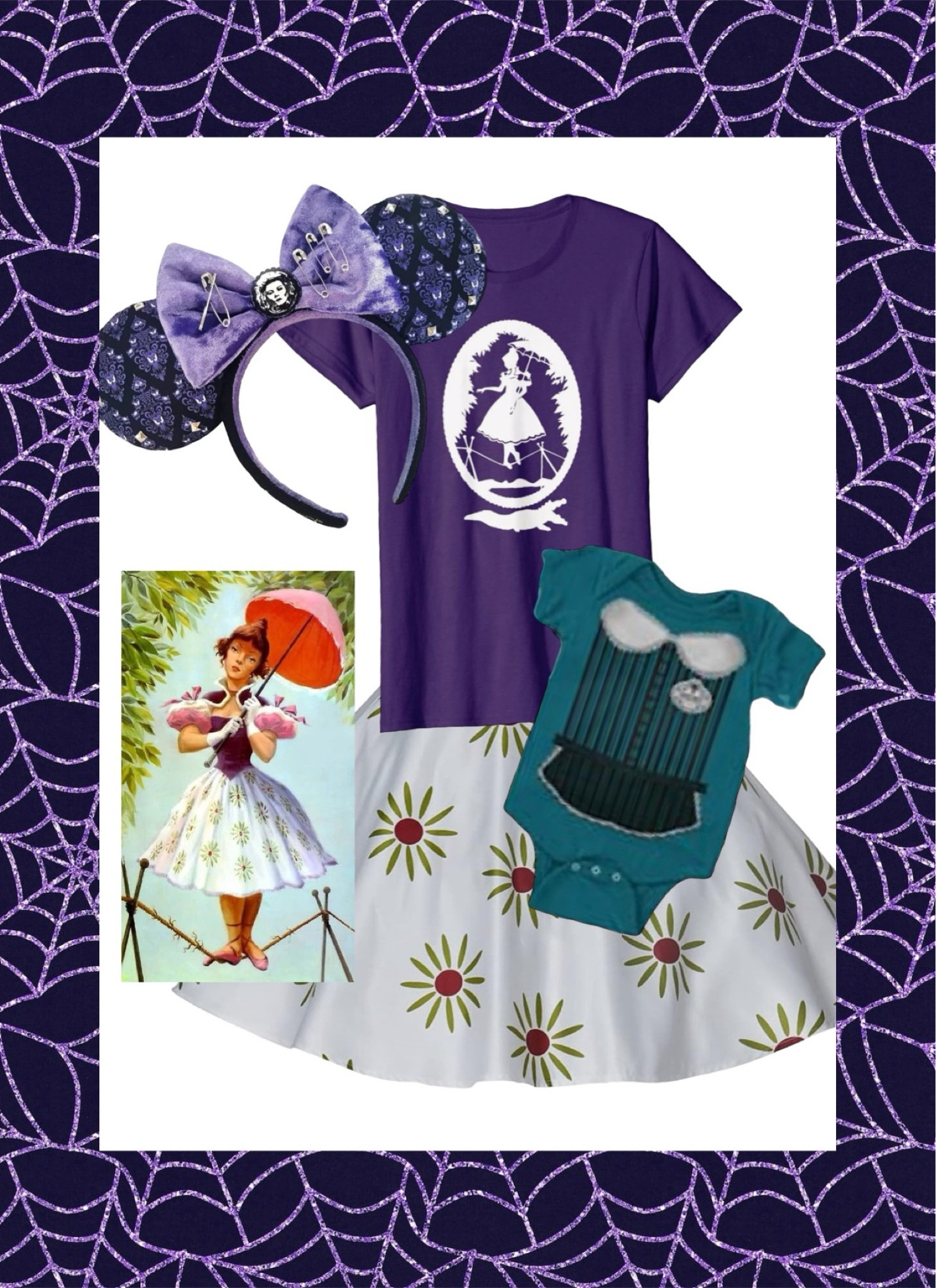 Disney the haunted mansion mommy & me outfits 

#LTKBaby #LTKTravel #LTKFindsUnder50