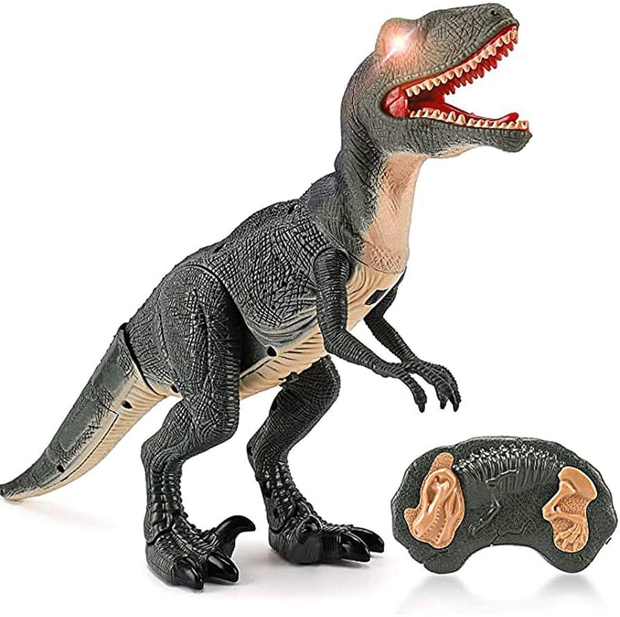 Liberty Imports Dino Planet Remote Control RC Walking Dinosaur Toy with Shaking Head, Light Up Ey... | Amazon (US)