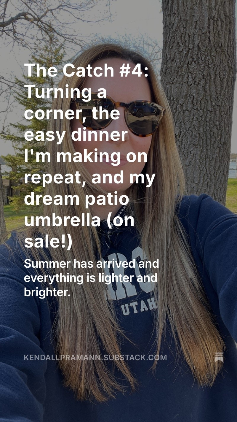 Products from my May 9 Substack 💌 Follow along for confessions, obsessions and odds & ends from a millennial mom trying to keep it all together—and keep up with her shows 🌀