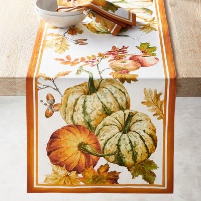 Heirloom Pumpkin Table Runner | Williams-Sonoma